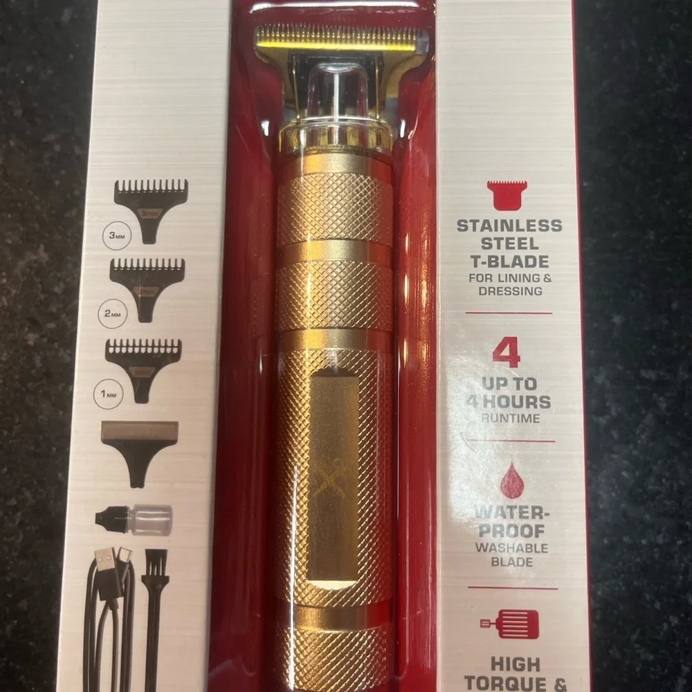 Kiss Gold Precision Cordless Trimmer set